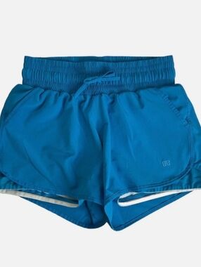 Albion Blue Athletic Shorts with Drawstring